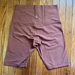 Ancient Copper LULULEMON Align Super High Rise Short 10” EUC